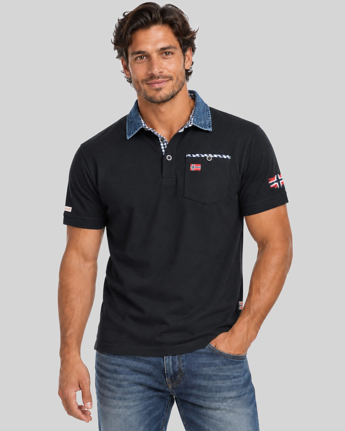 geographical-norway-kerwin-polo-herren-aus-100-baumwolle image 1