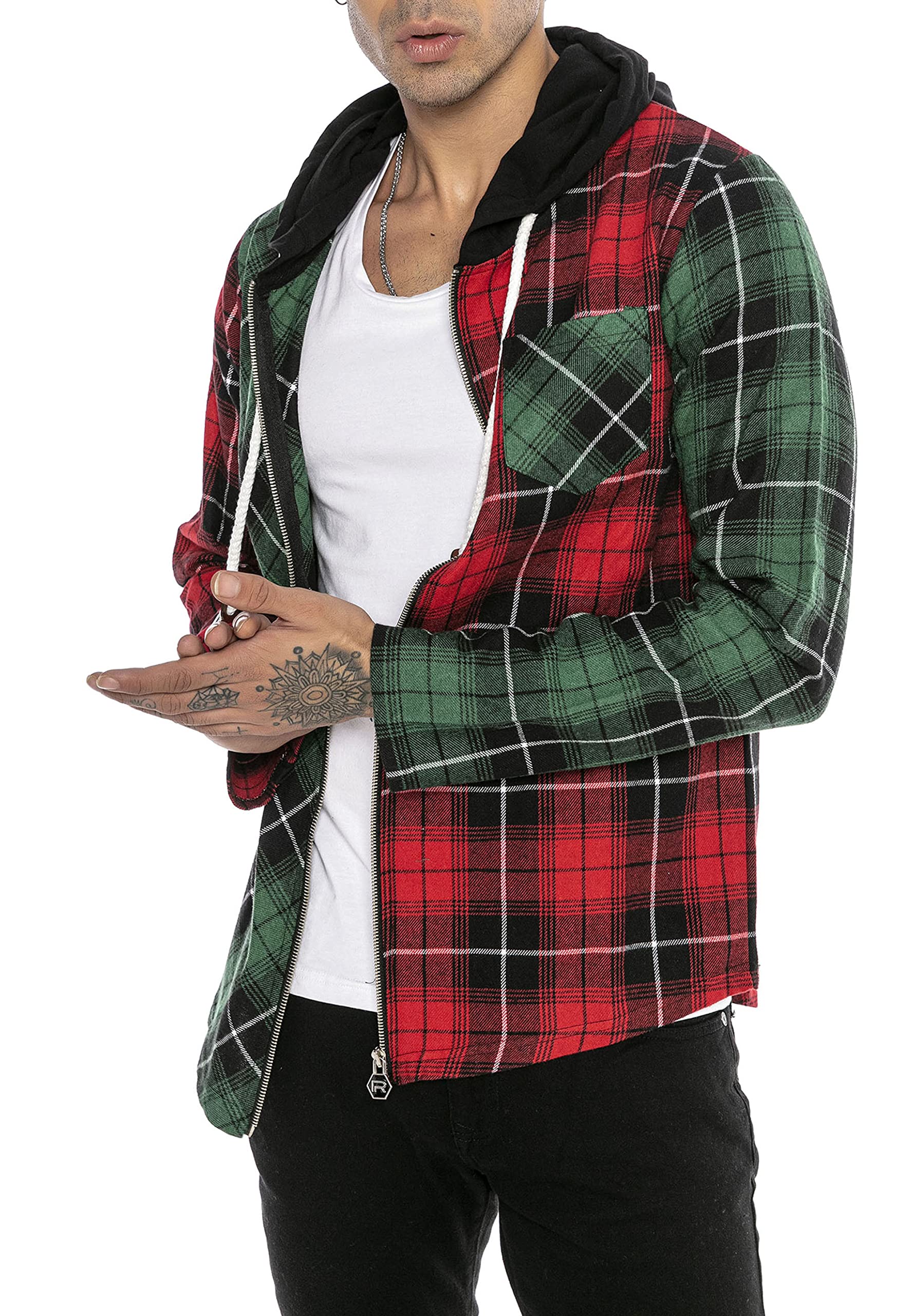 redbridge-hemden-m2176-holzf-ller-sweatjacke-kapuzenjacke image 3