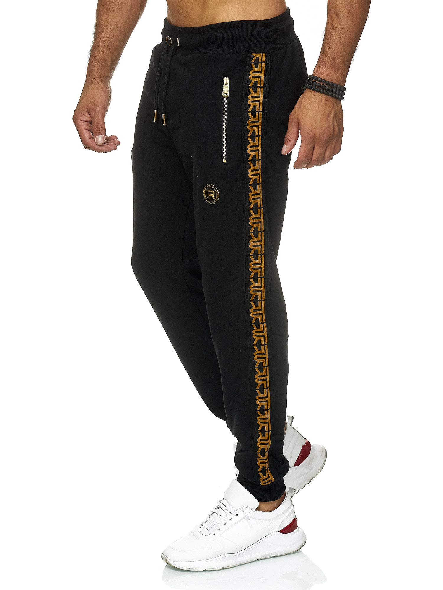 redbridge-hosen-m4237-r-logo-jogginghose-herren-sweat-schwarz image 1