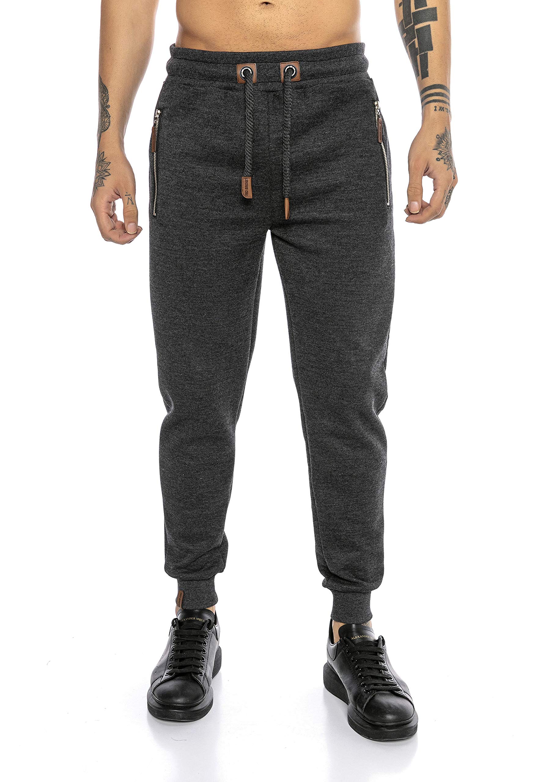 redbridge-jogginganzug-herren-hoodie-set-dunkelgrau image 3