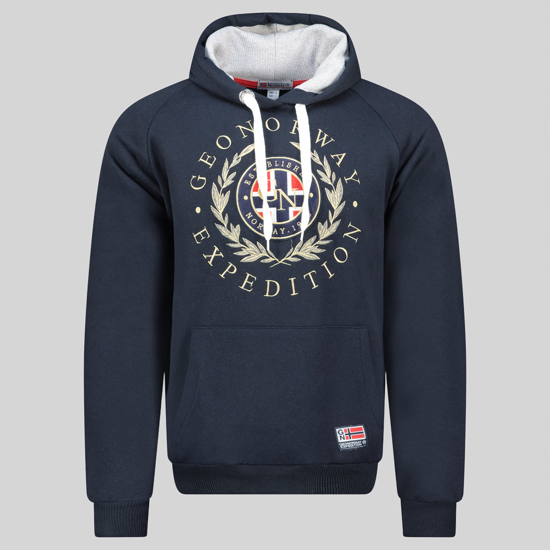 geographical-norway-giger-sweatshirt-herren-schwarz-kapuze image 8