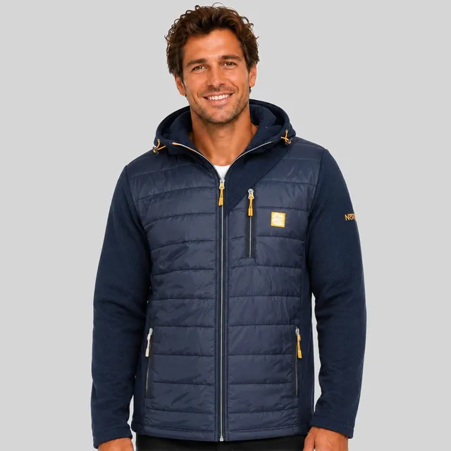 geographical-norway-tulko-herren-fleecejacke-marine-mit-kapuze image 1