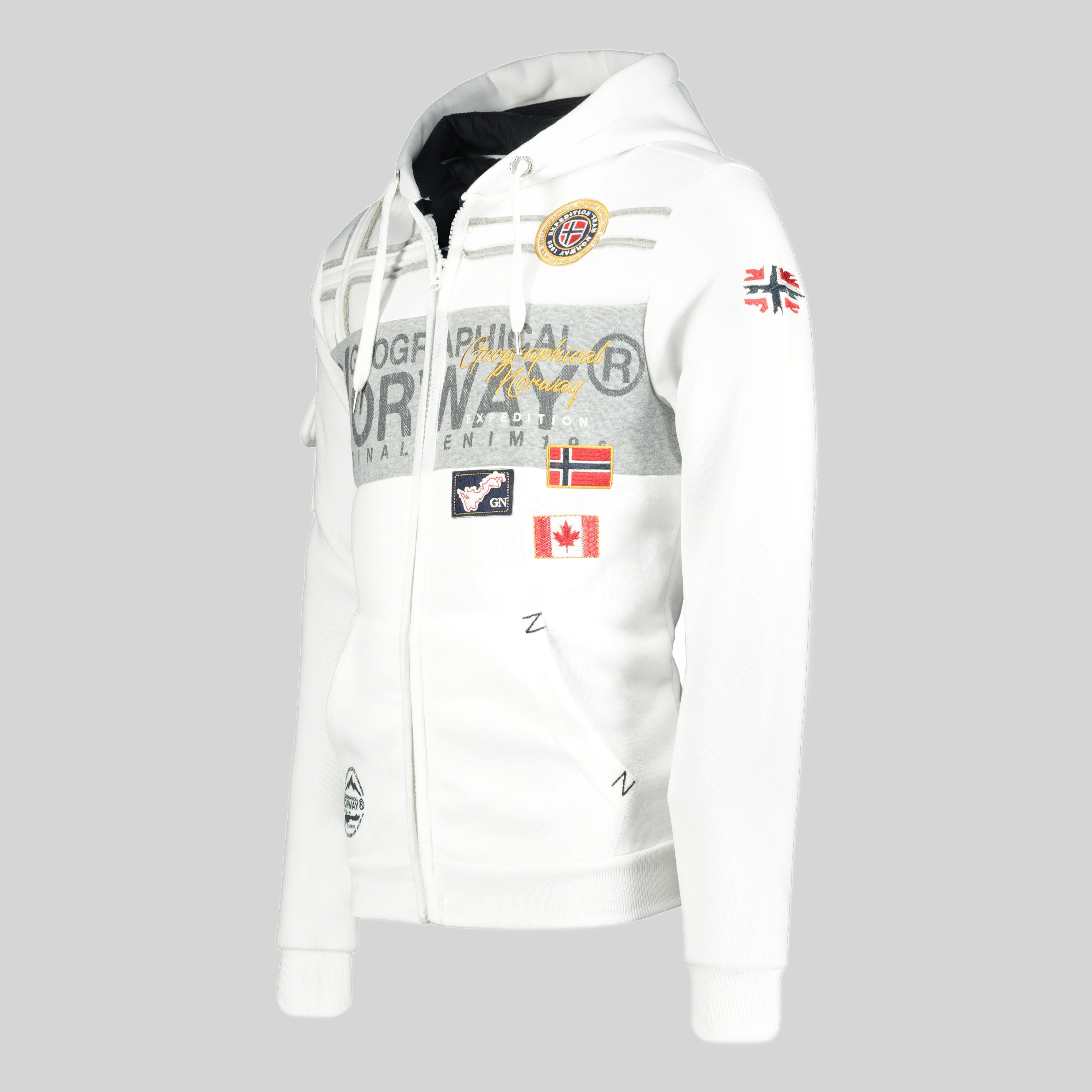 geographical-norway-garadock-hoodie-herren-schwarz-zip image 4