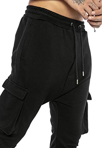 redbridge-hose-jogger-cargo-sweat-schwarz-baumwolle image 7