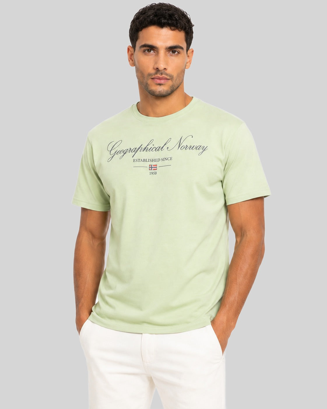 geographical-norway-illumine-t-shirt-herren-wei-gr-m-druck image 1