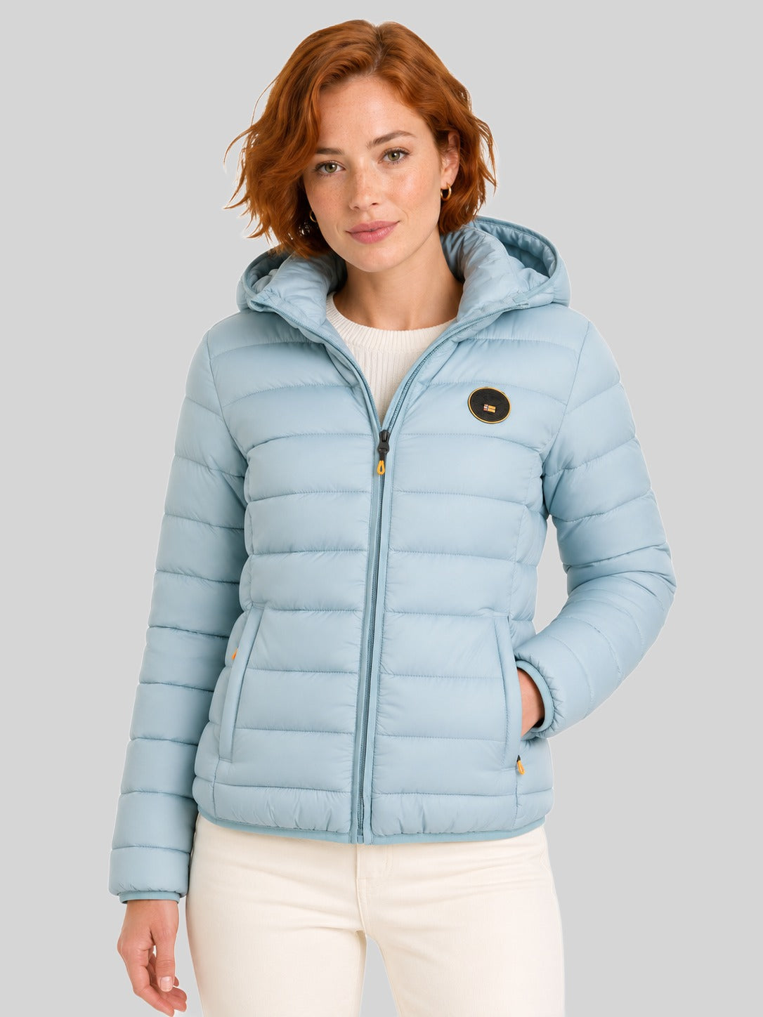 geographical-norway-atikamap-damen-steppjacke-beige-mit-kapuze image 6