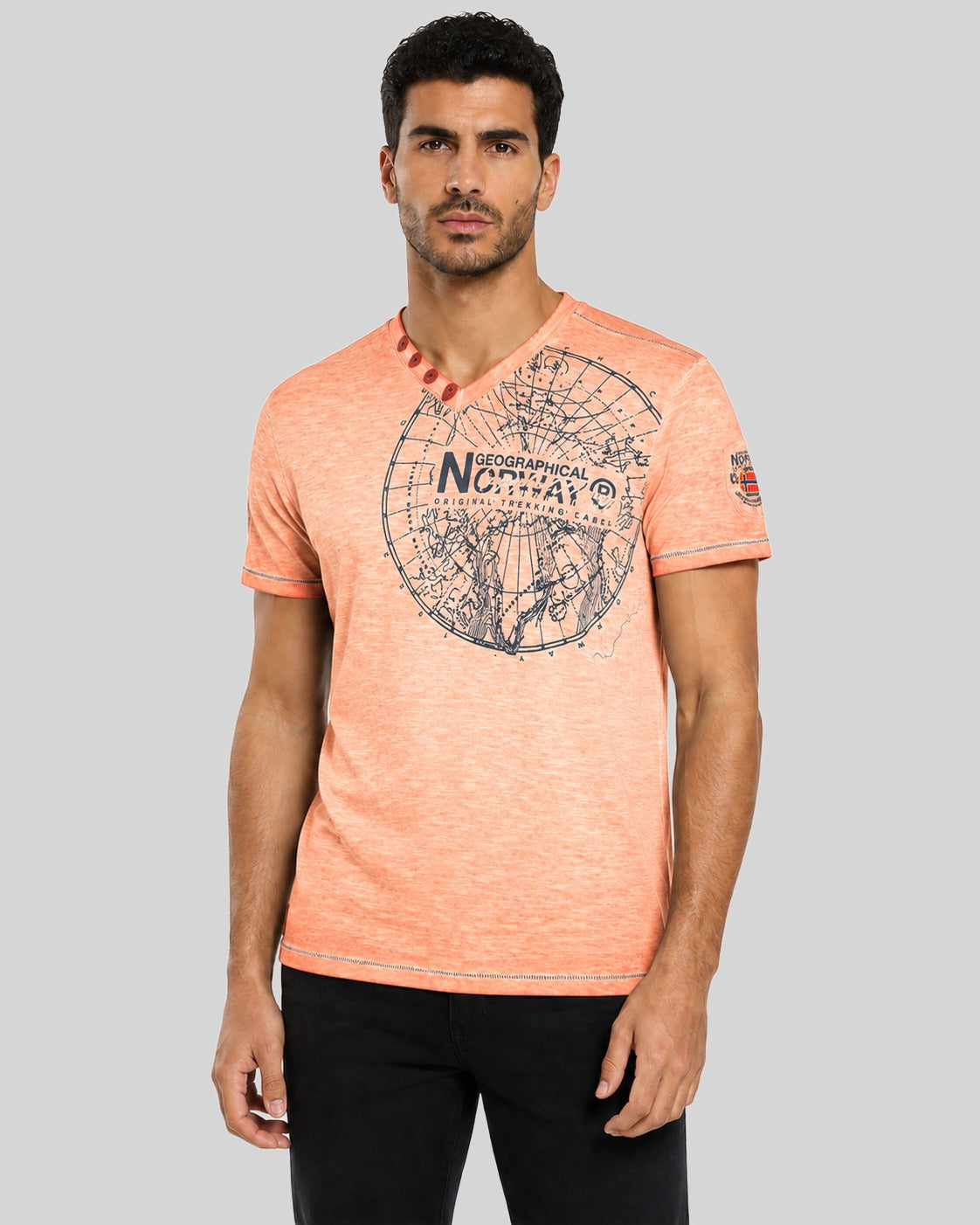 geographical-norway-jimperable-herren-t-shirt-schwarz-v-ausschnitt image 6