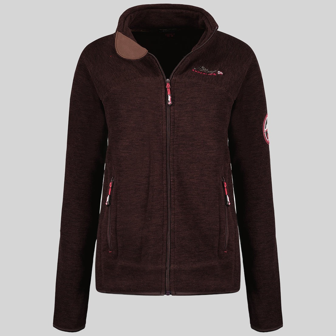 geographical-norway-tyrell-damen-fleecejacke-schwarz-stehkragen image 8