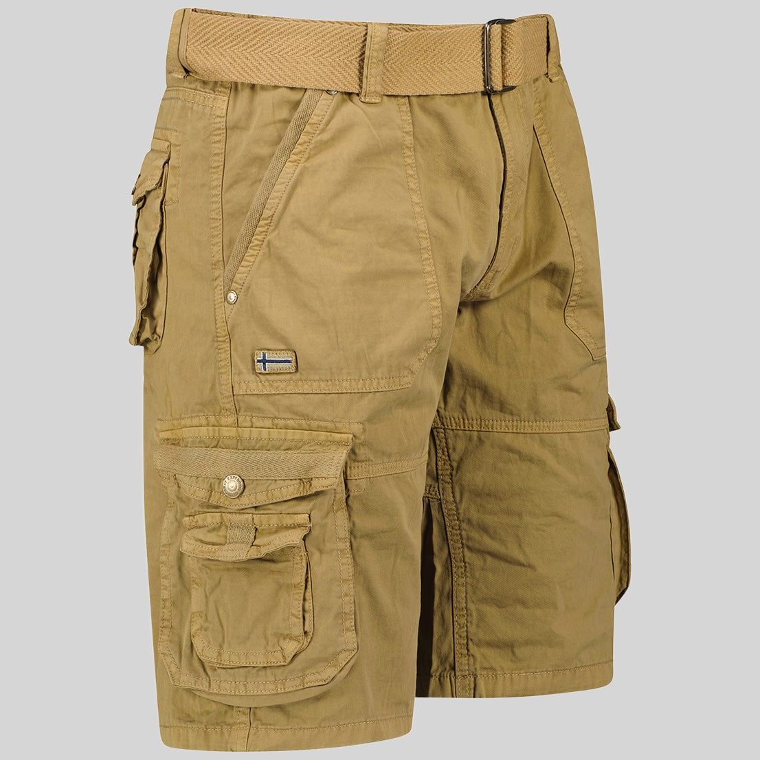 geographical-norway-perou-bermuda-shorts-herren-beige-l-mit-taschen image 5