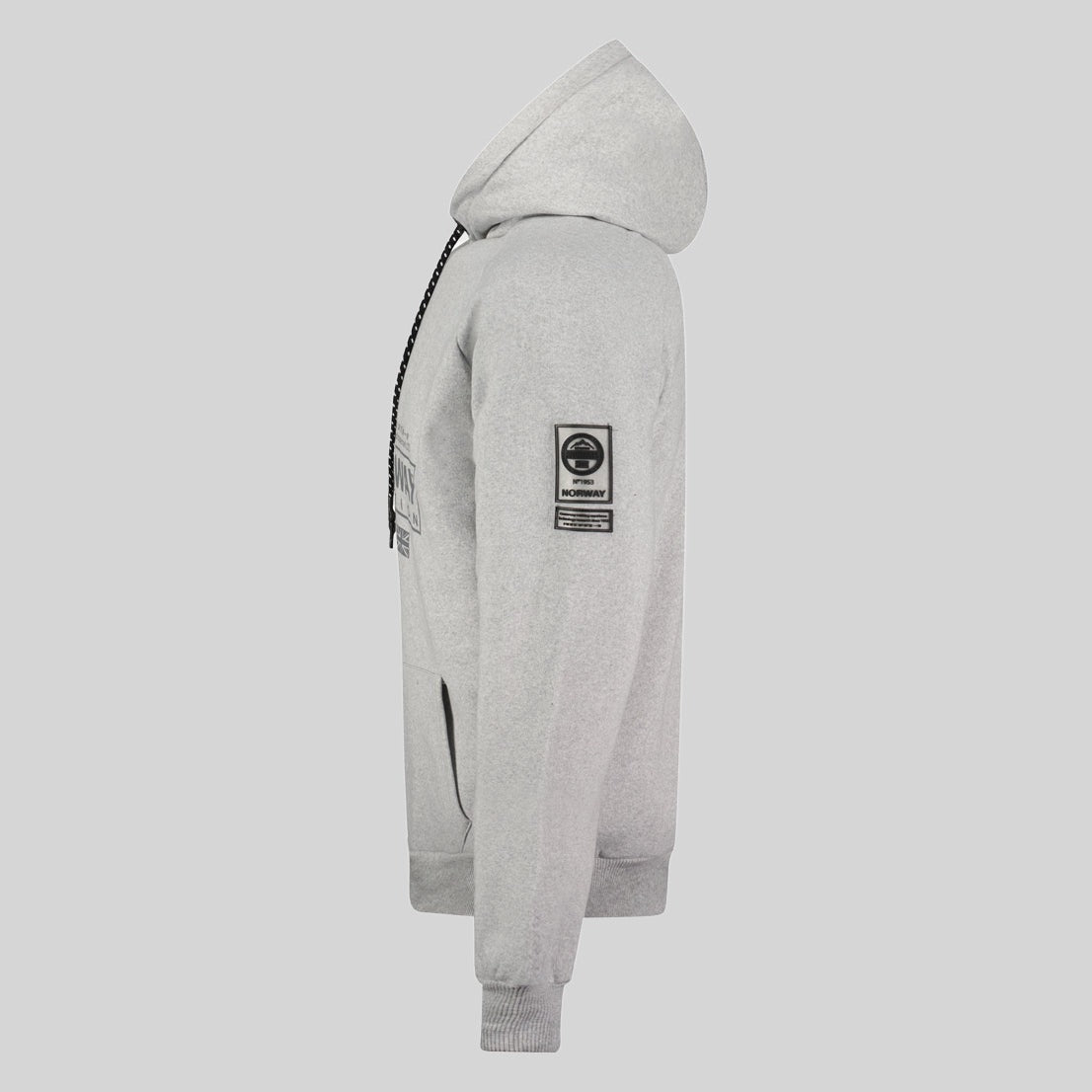 geographical-norway-gozalo-hoodie-herren-hellgrau-kapuze image 2