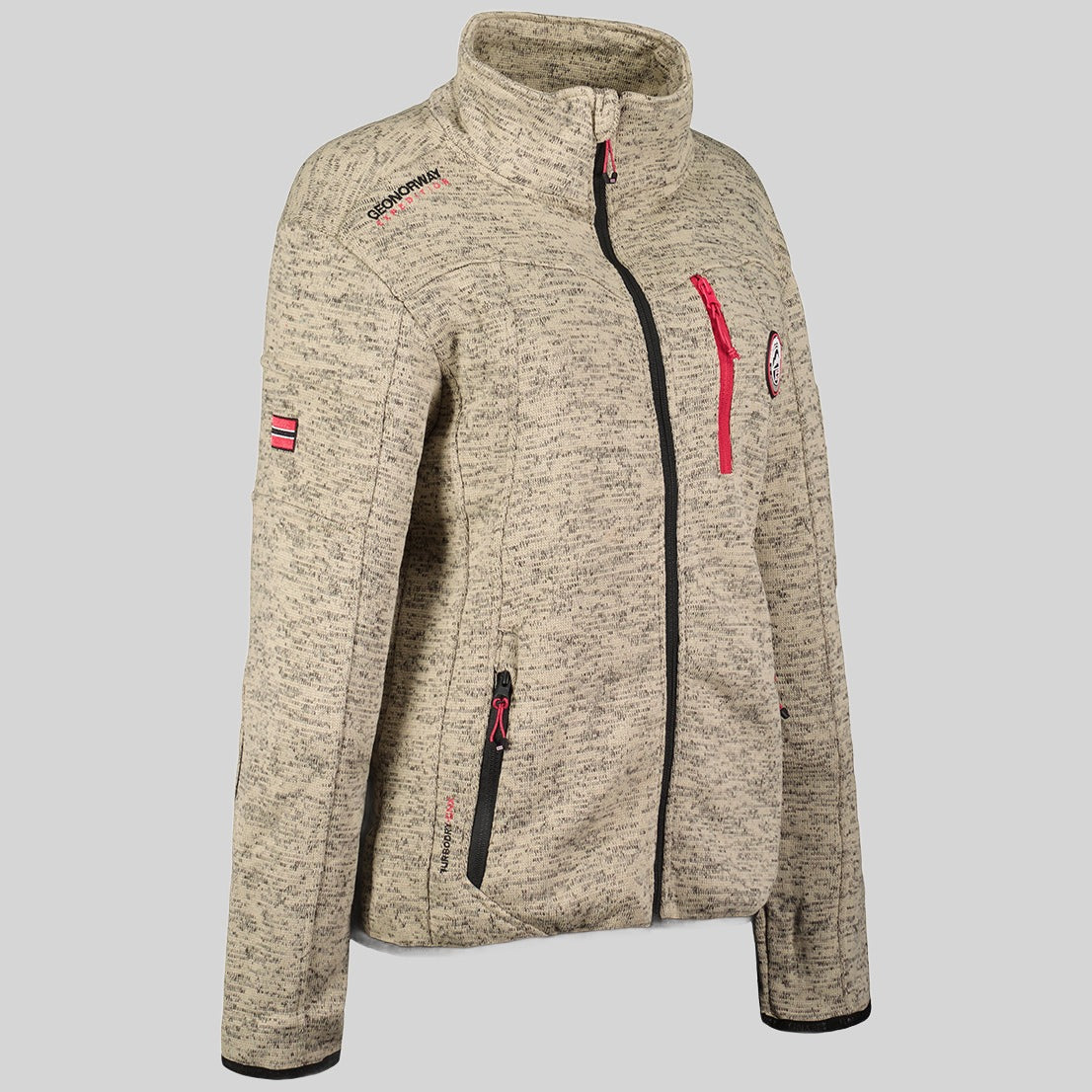 geographical-norway-trincesse-fleecejacke-damen-koralle image 3
