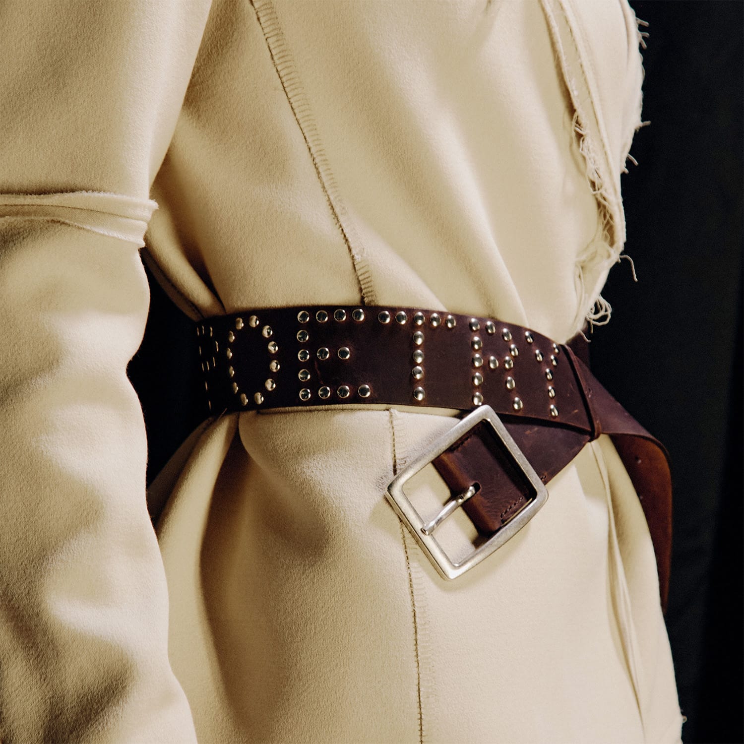 milk-of-lime-poetry-belt-g-rtel-braun-made-to-order image 2