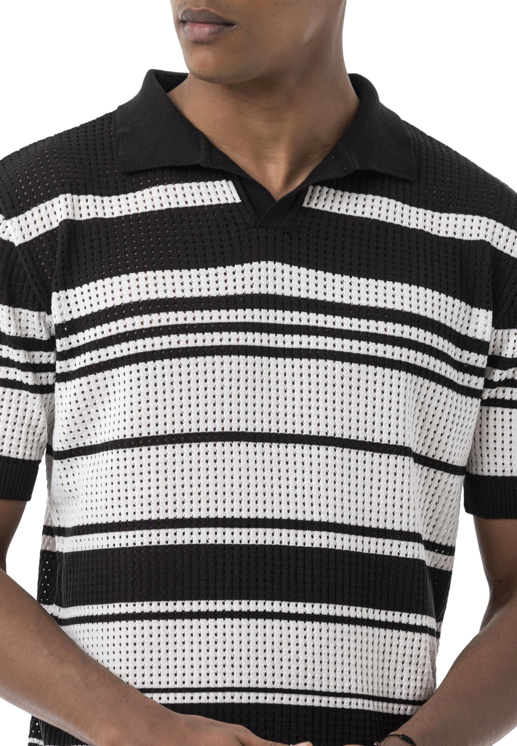 redbridge-by-tarz-cool-poloshirt-feinstrick-struktur-kurzarm image 2