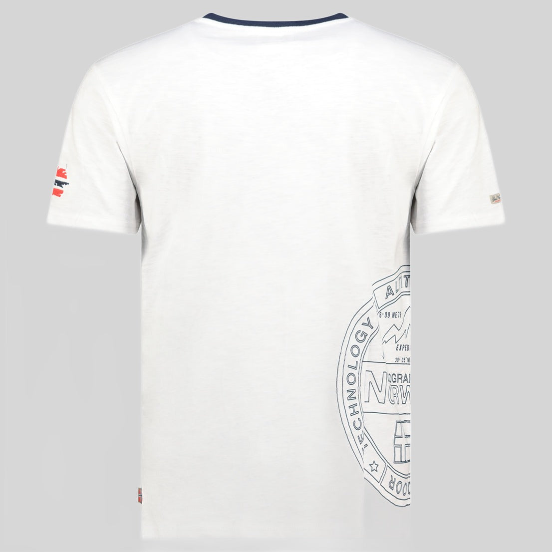 geographical-norway-j-flag-t-shirt-herren-schwarz-l-baumwolle image 5