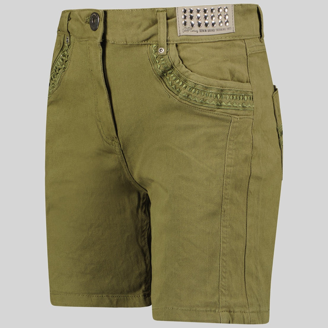 geographical-norway-primael-bermuda-shorts-damen-kaki-baumwolle image 4