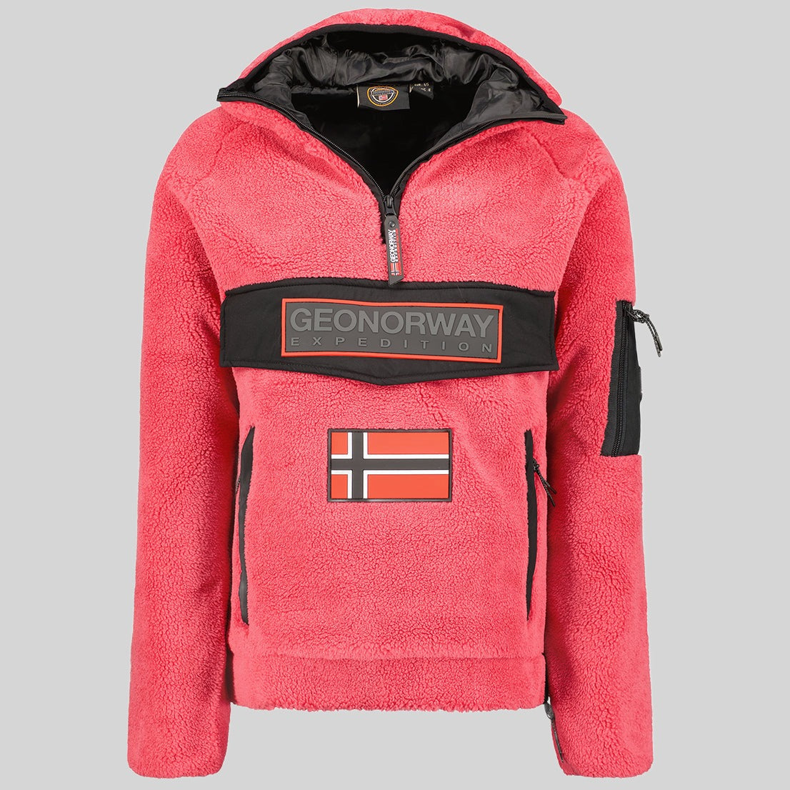 geographical-norway-upassia-damen-fleecejacke-schwarz image 6
