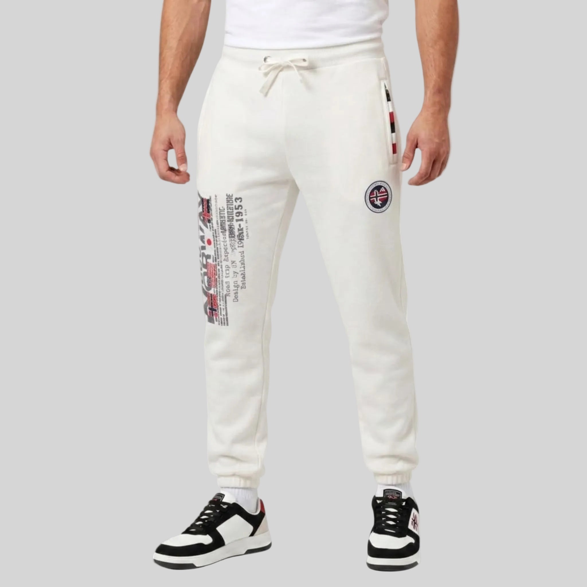 geographical-norway-maturo-herren-jogginghose-grau-hell-kordelzug-taschen image 7