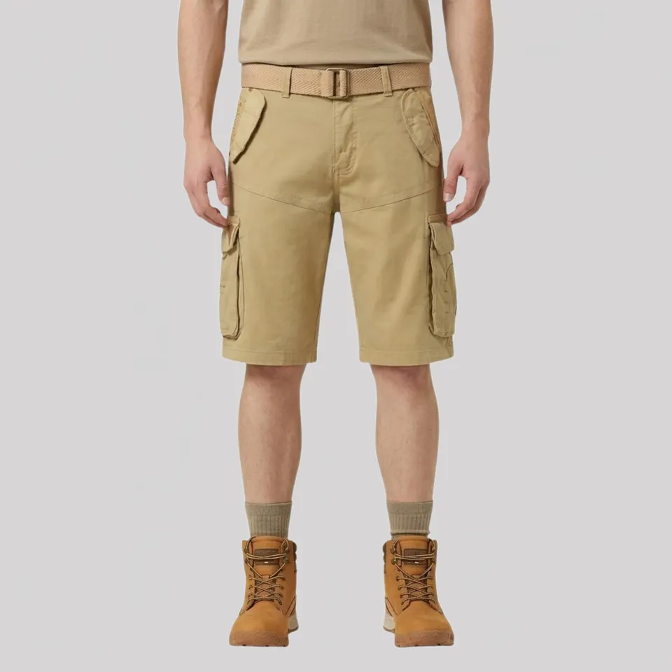 geographical-norway-pouvoir-herren-bermuda-beige-sommer image 1