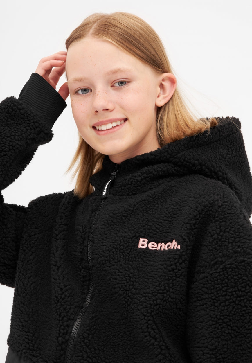 bench-sandie-g-jacke-m-dchen-black-fleece image 4