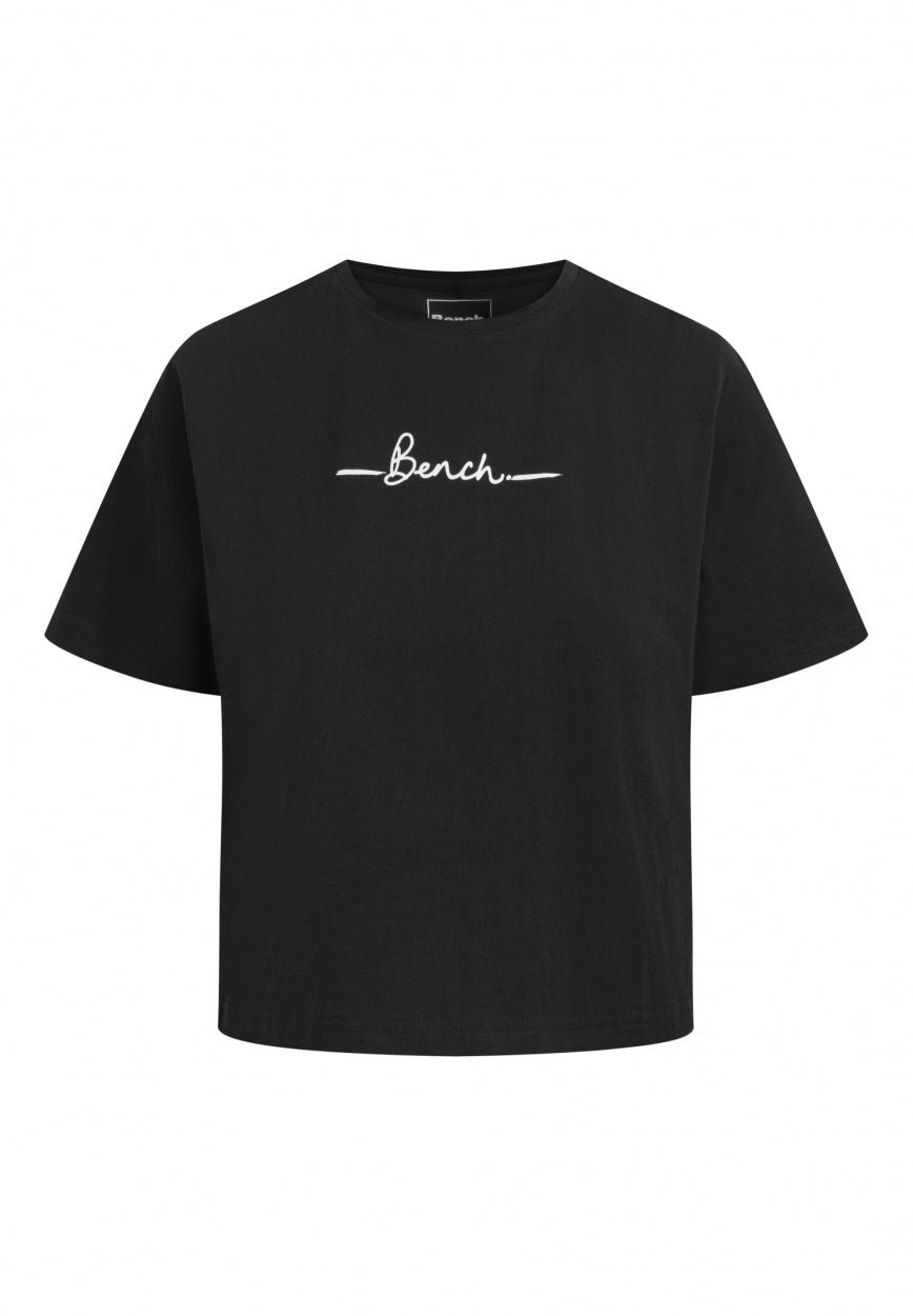 bench-gloria-crop-t-shirt-damen-schwarz-38-oversized image 1