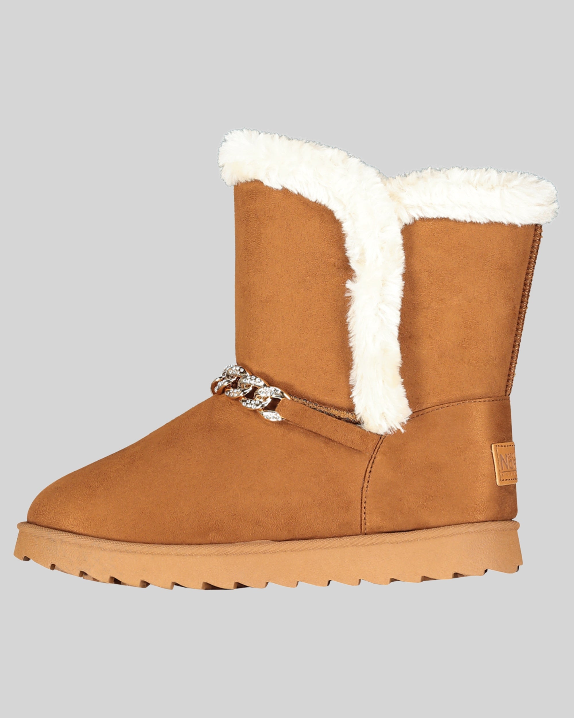 geographical-norway-oseille-damen-stiefeletten-mit-kunstfellfutter-schwarz-36 image 7