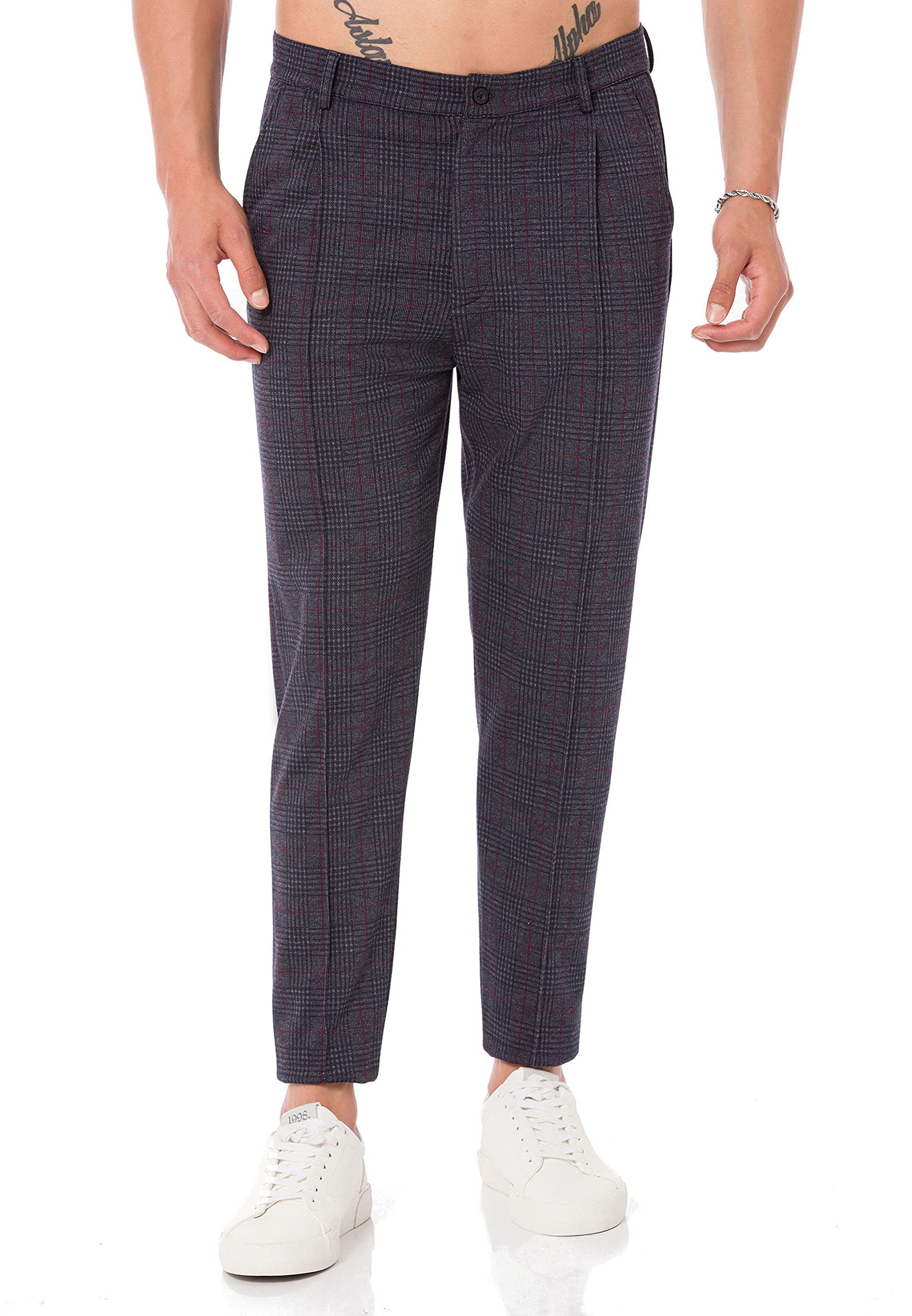 redbridge-jogginghose-herren-chino-jogger-kariert-gr-l image 8