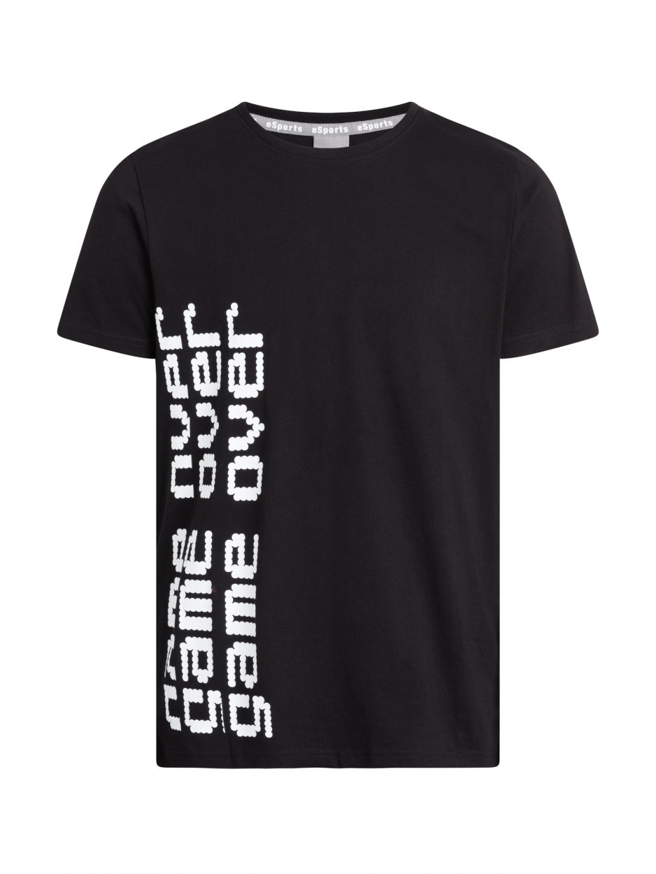 bench-op-t-shirt-herren-black-bio-baumwolle image 1