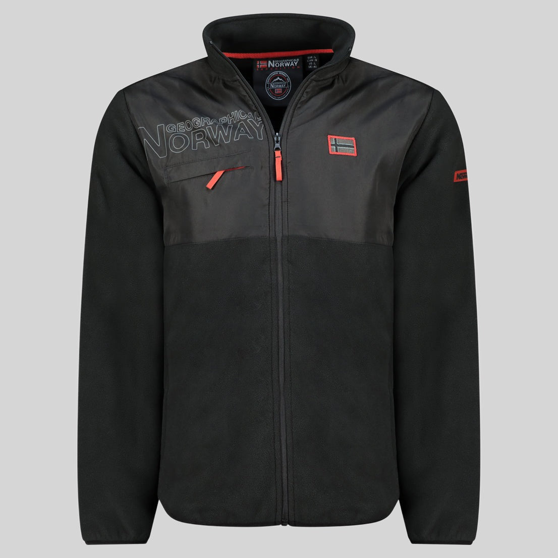 geographical-norway-trasir-herren-fleecejacke-mit-stehkragen-polaire image 7