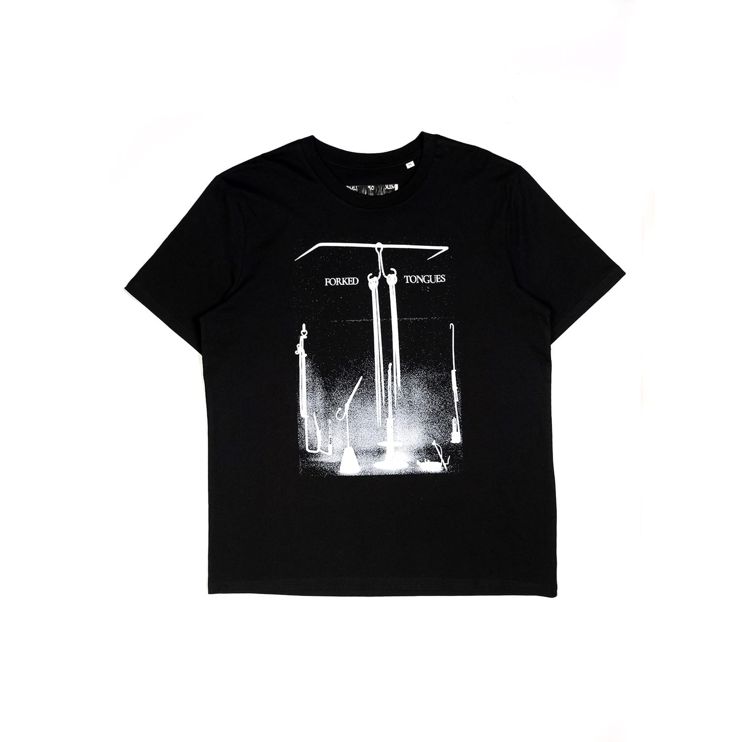 milk-of-lime-forked-tongues-t-shirt-print-schwarz image 1