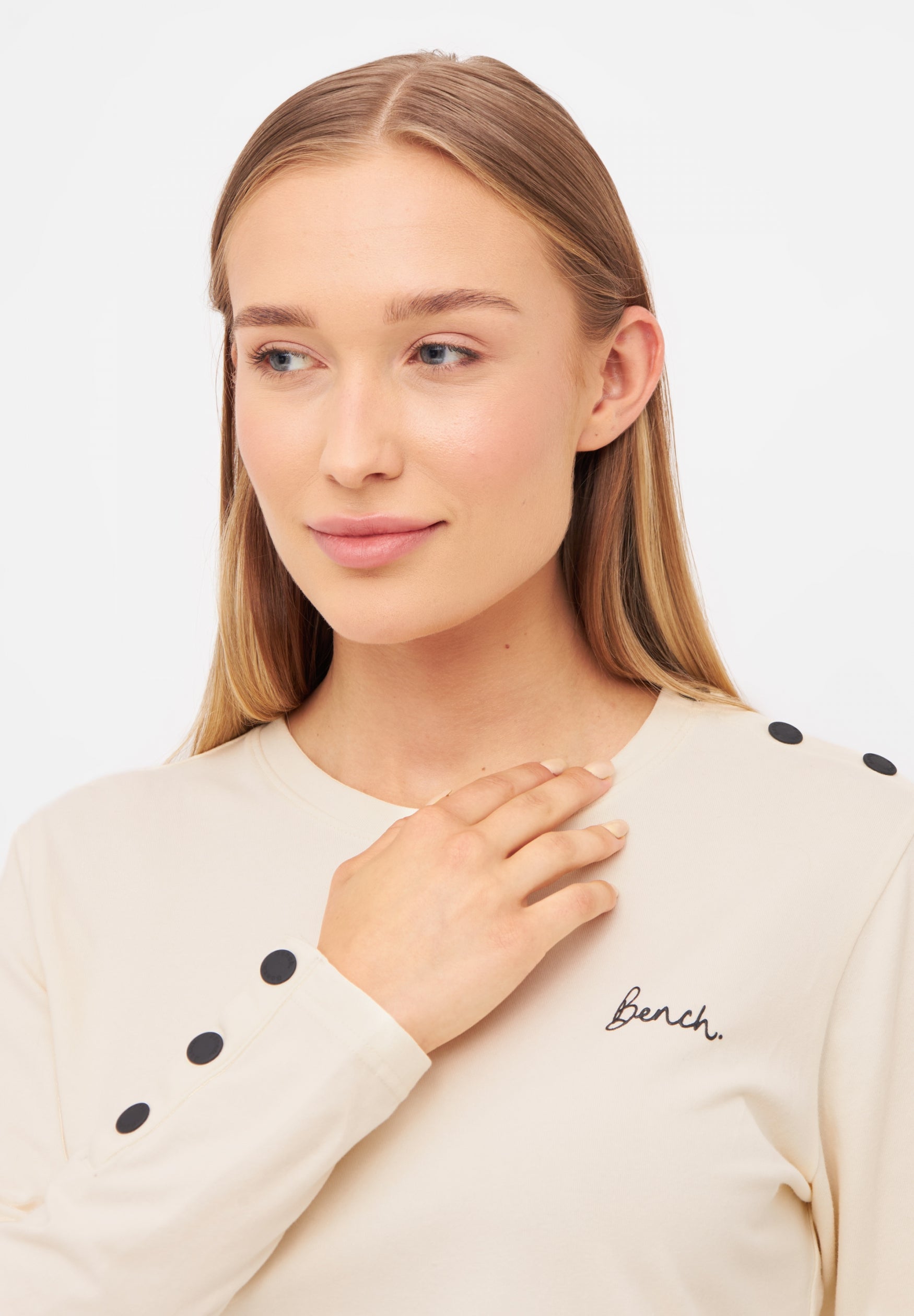 bench-tossa-sweatshirt-damen-pristine-baumwolle image 8