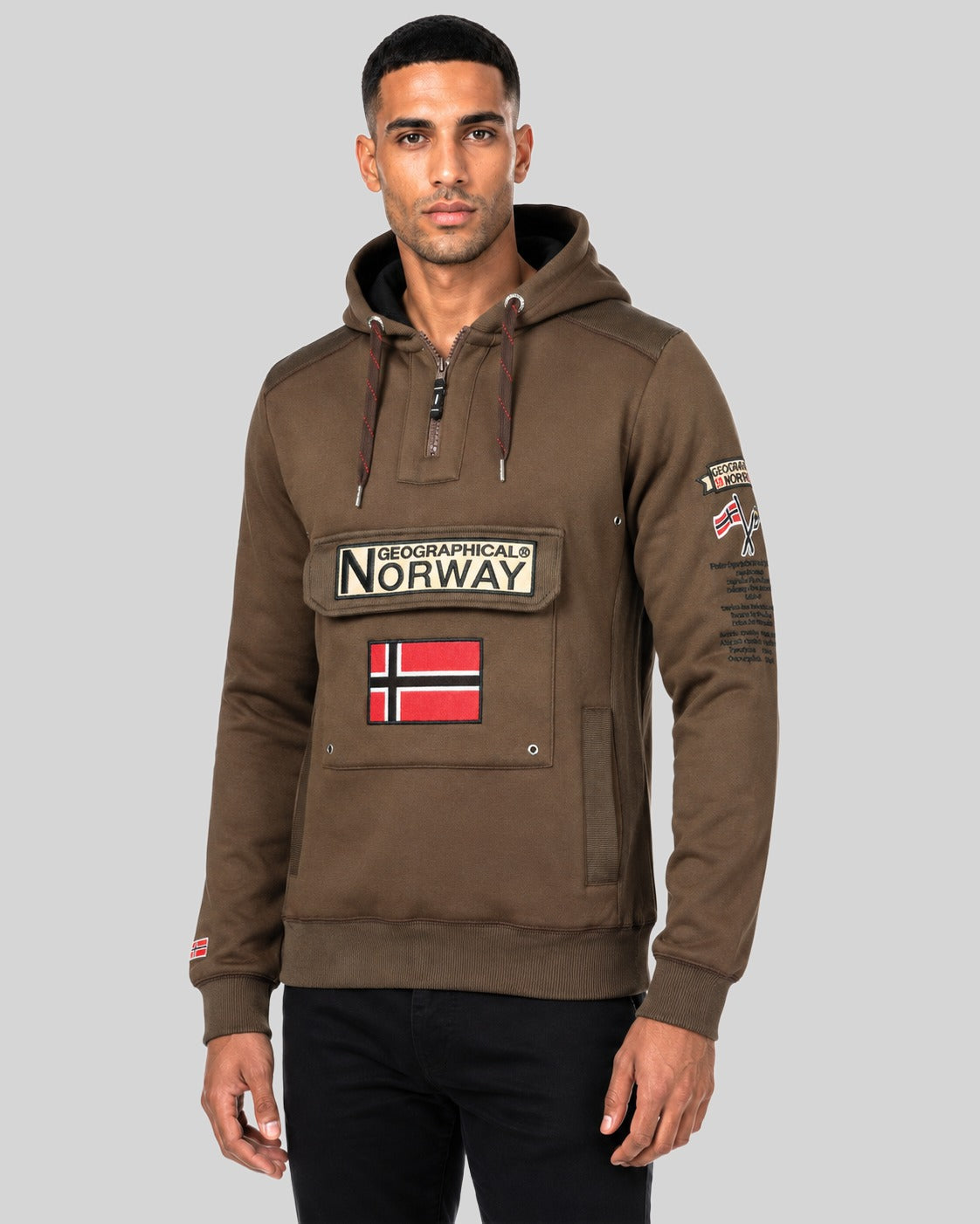 geographical-norway-gymclass-hoodie-herren-schwarz-baumix image 5