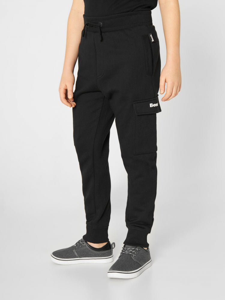 bench-fargo-b-cargo-sweatpant-jungen-schwarz-slim-fit image 2