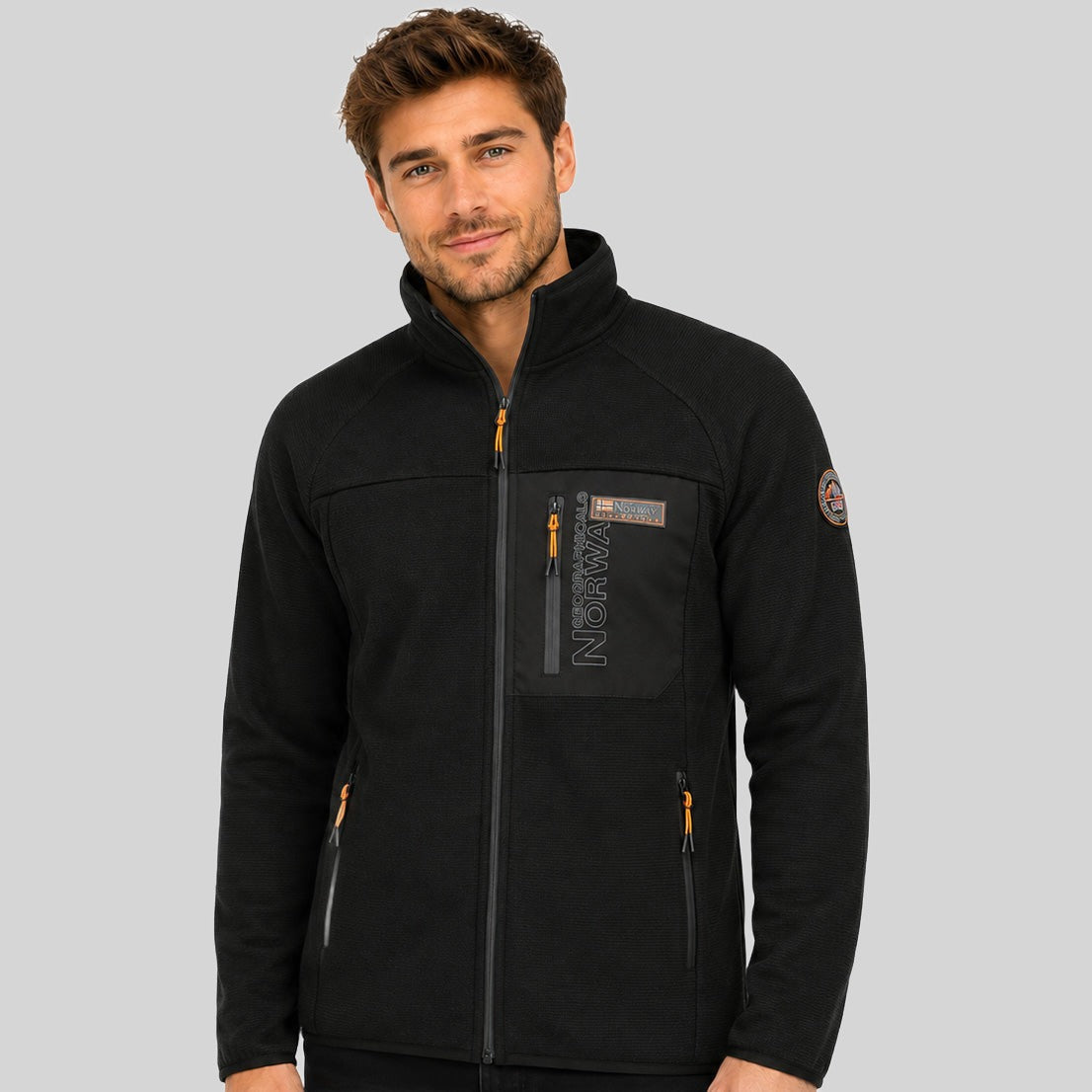 geographical-norway-thizy-fleecejacke-herren-marine-reissverschluss image 7