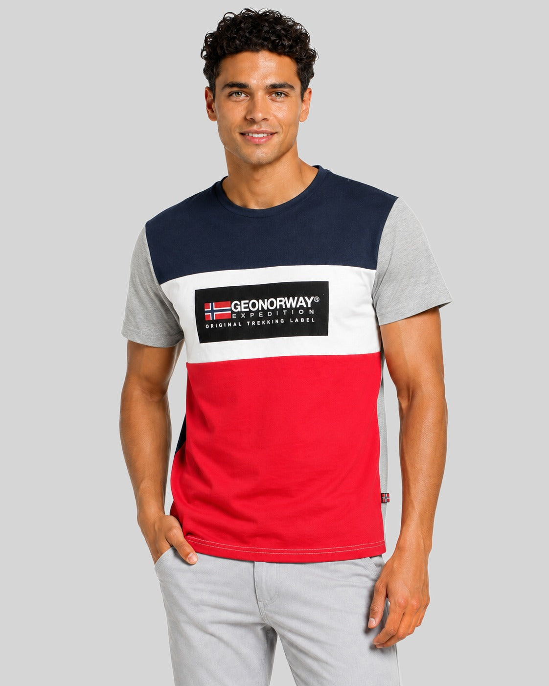 geographical-norway-jolem-t-shirt-herren-schwarz-rundhals-print image 6