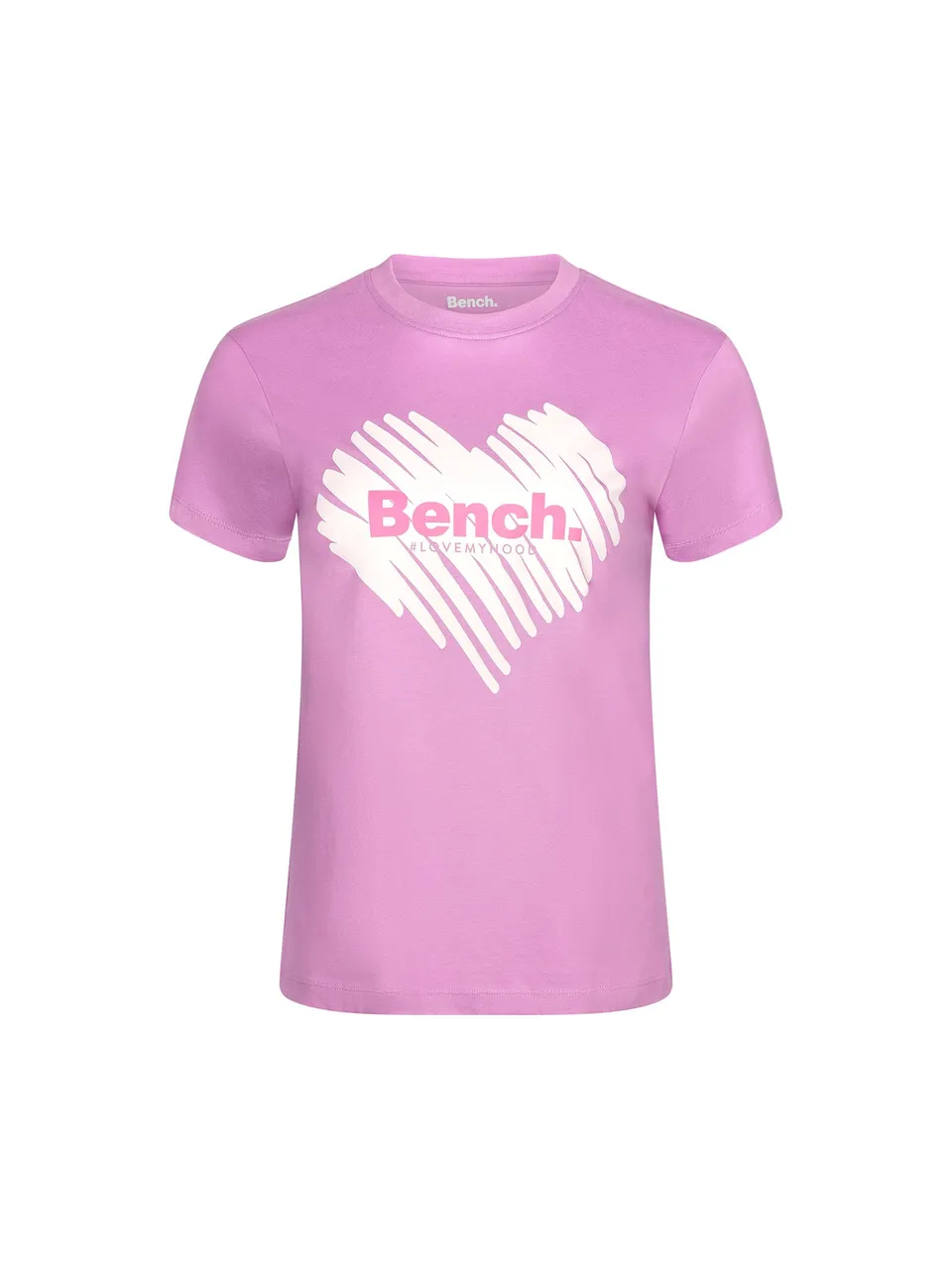 bench-miao-damen-t-shirt-violet-herz-figurbetont-baumwolle image 1
