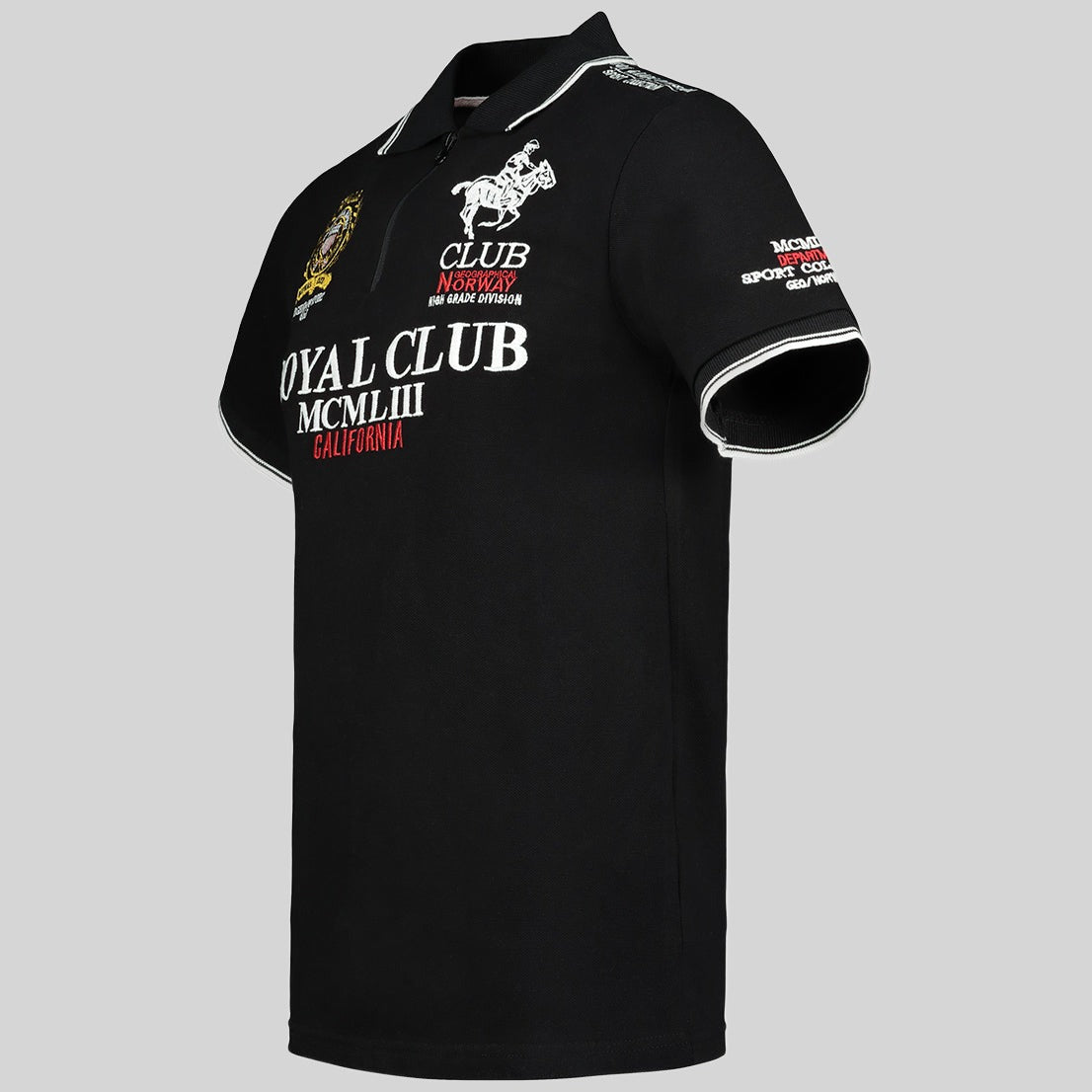 geographical-norway-keratine-polo-herren-schwarz-kurzarm image 3