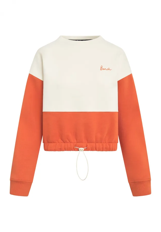 bench-porvoo-sweatshirt-damen-rust-cropped image 1