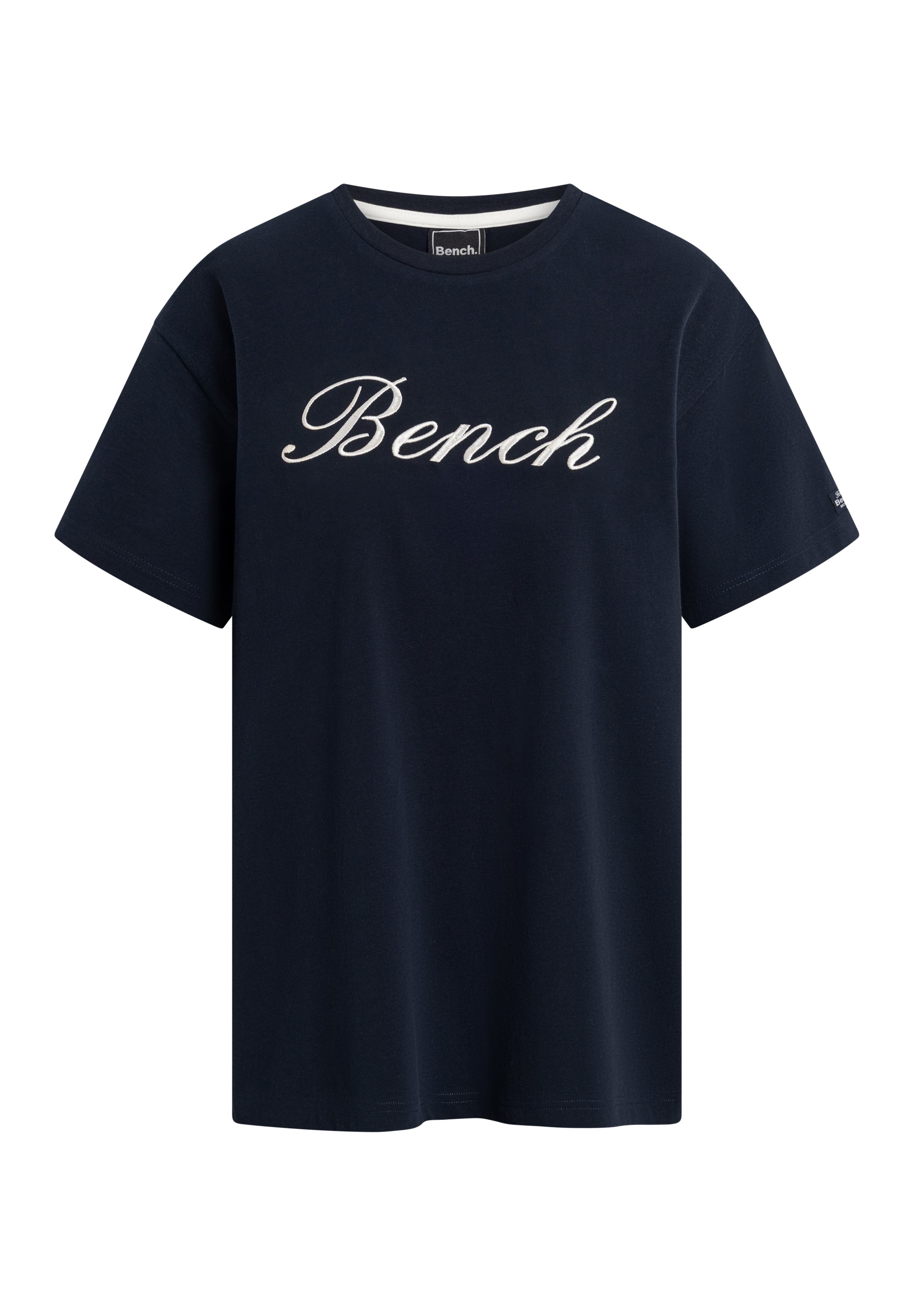 bench-valencia-t-shirt-damen-snow-white-oversized-baumwolle image 6
