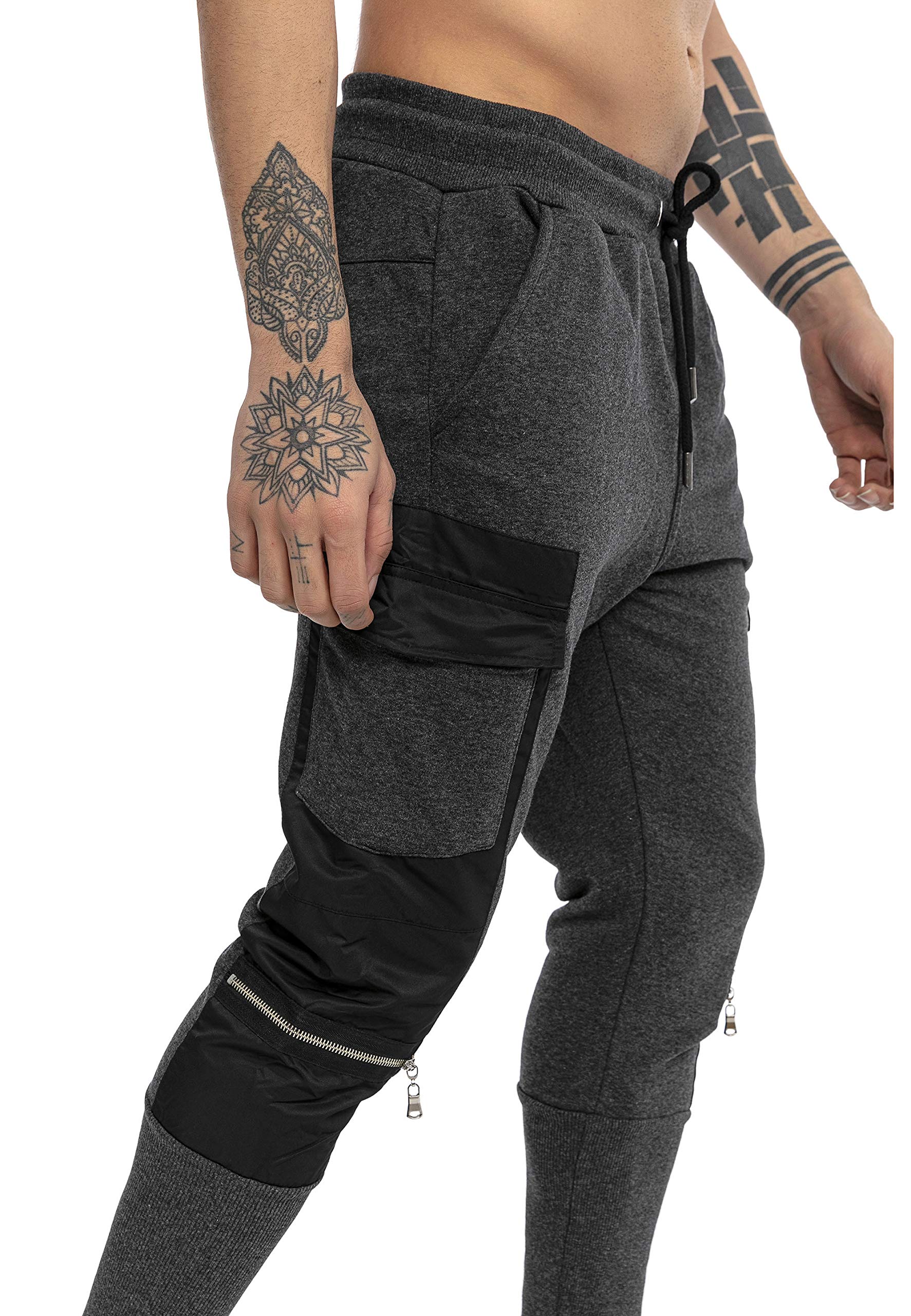 redbridge-hosen-cargo-jogger-black-pocket-sweatpants image 6