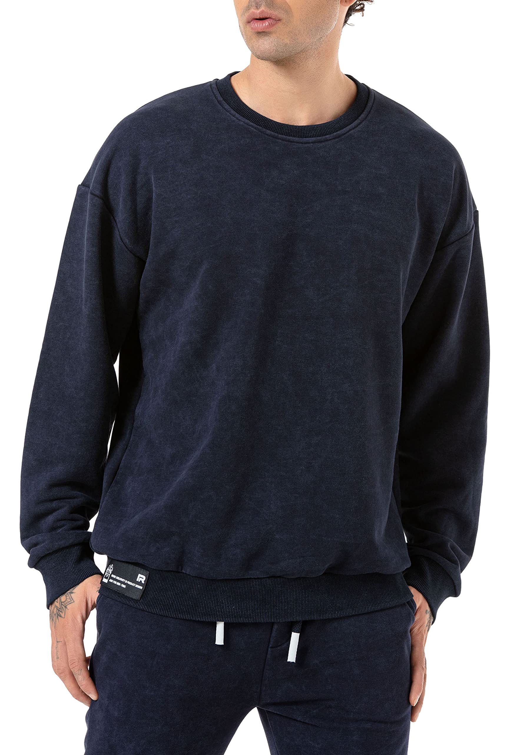 redbridge-batik-sweatshirt-herren-pullover-rundhals image 6