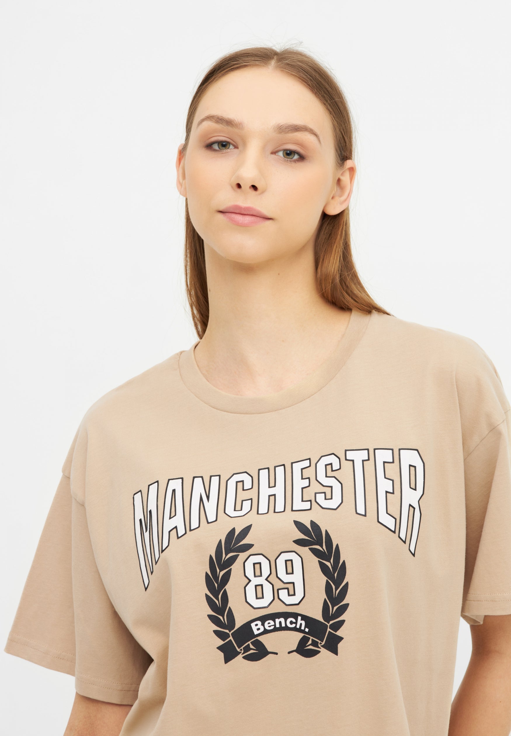 bench-mora-t-shirt-damen-schwarz-baumwolle-print image 4