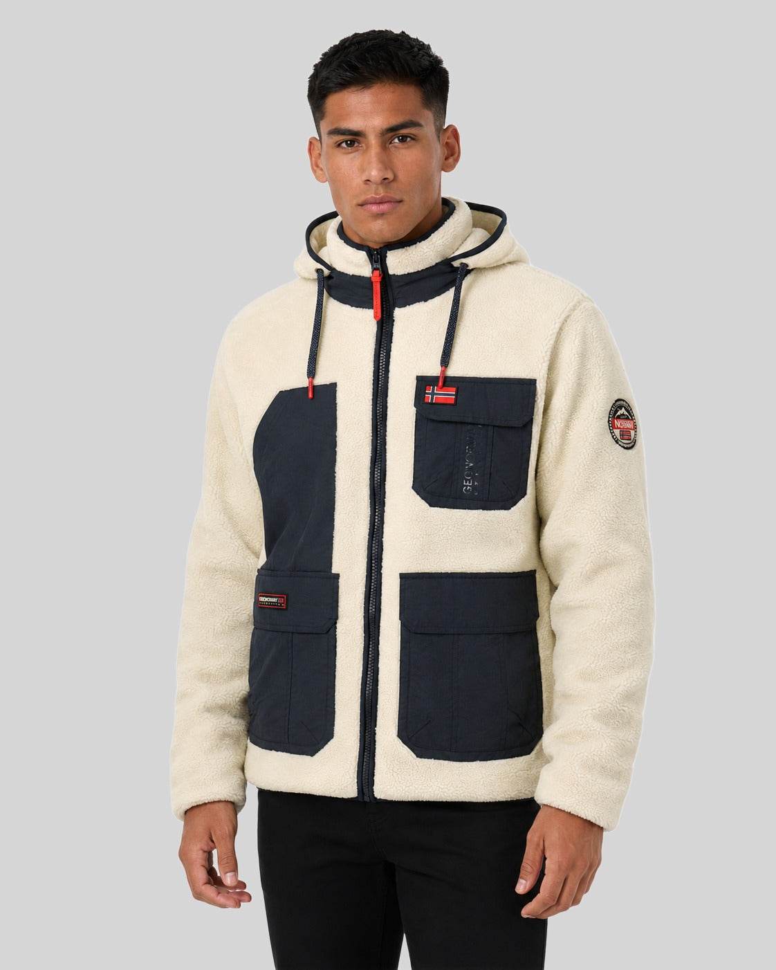 geographical-norway-umare-herren-fleecejacke-marine-winter image 5