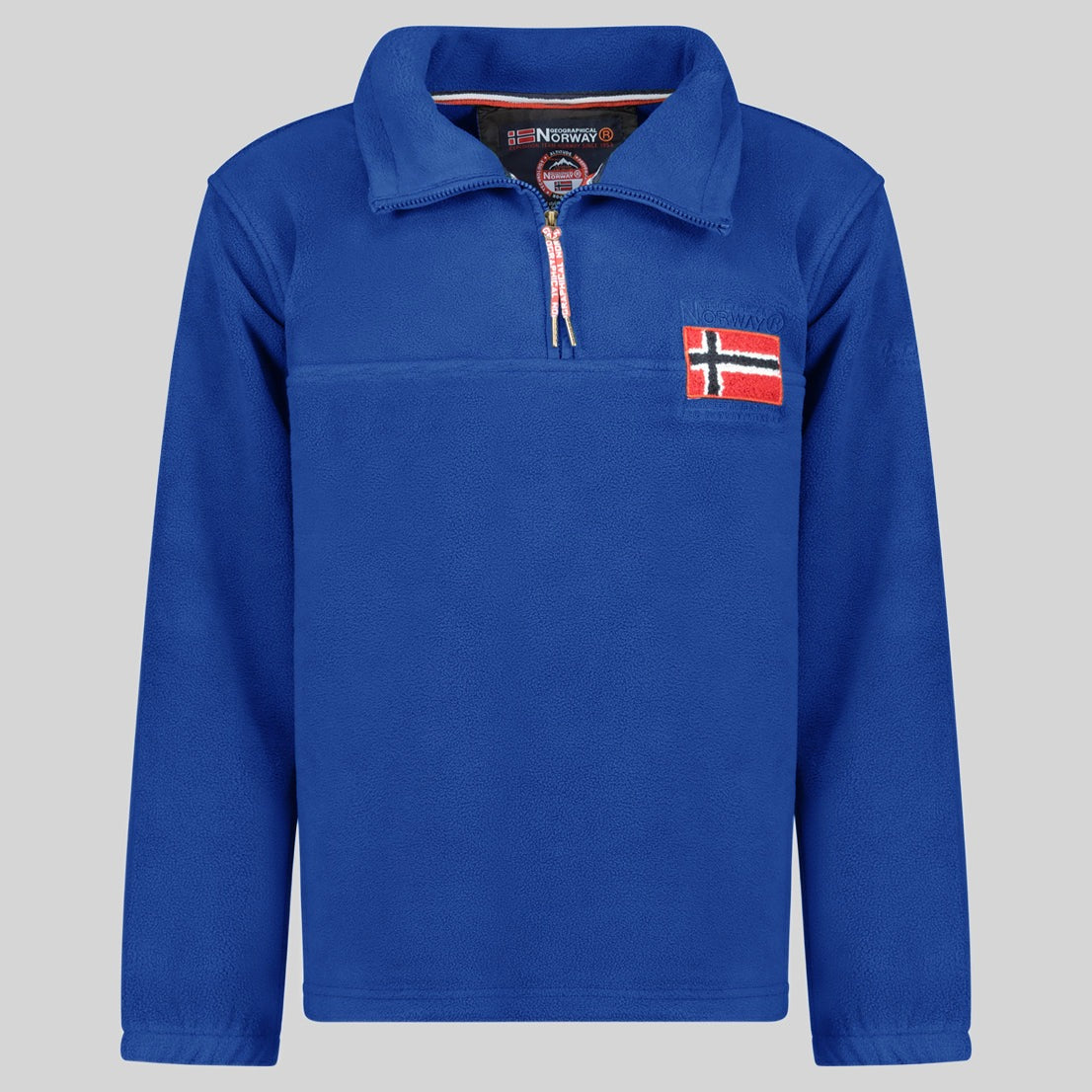 geographical-norway-tequateur-fleecejacke-herren-bordeaux-xl image 3