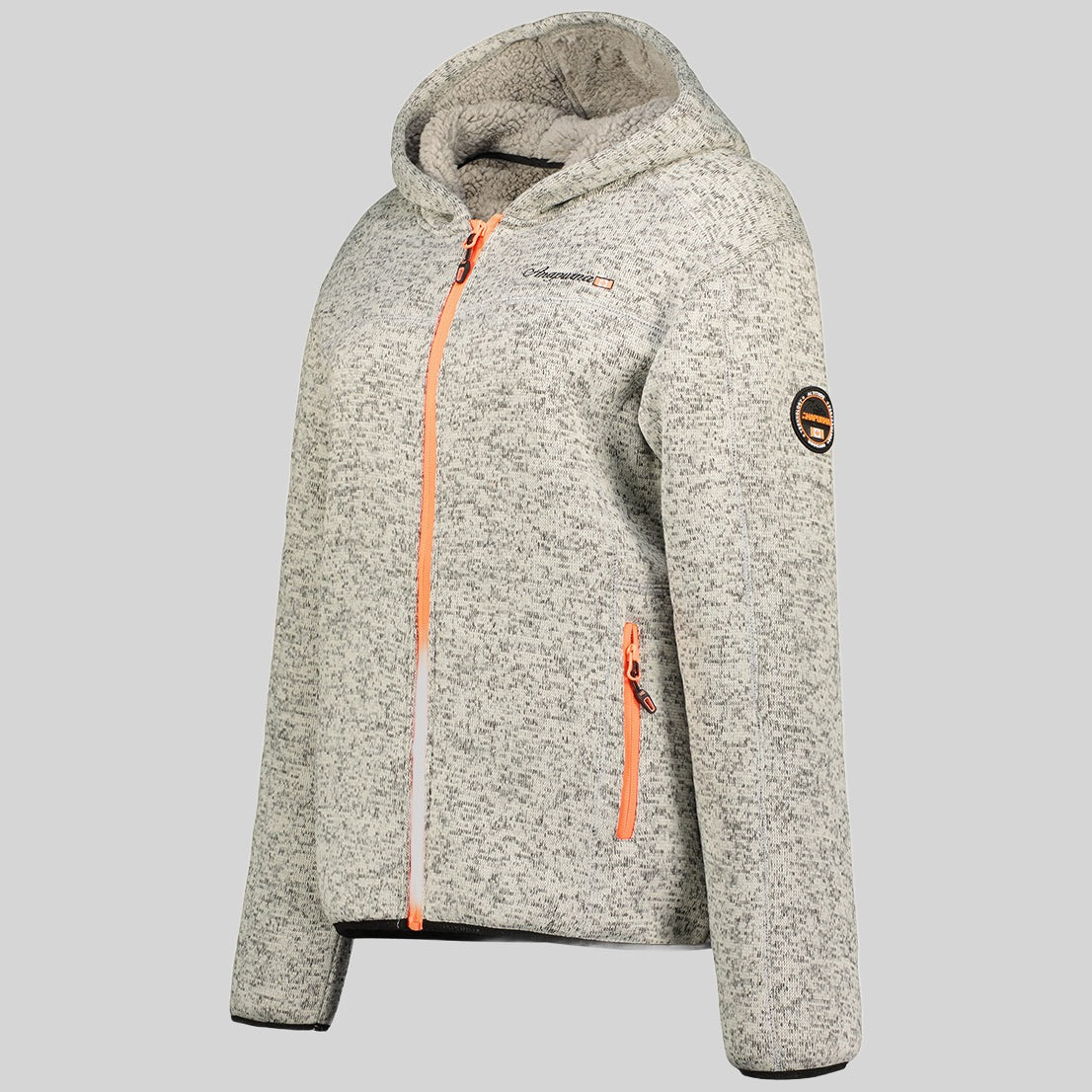 geographical-norway-torche-fleecejacke-damen-schwarz-m-mit-kapuze image 7
