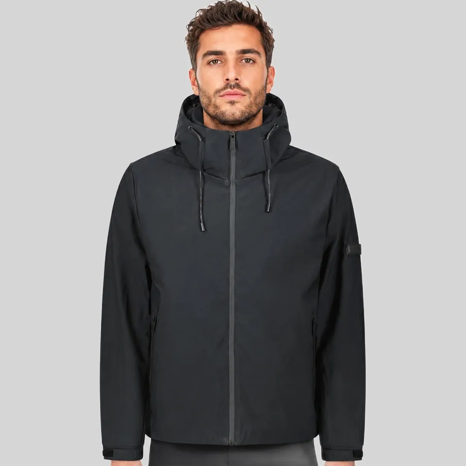 geographical-norway-daurice-herren-parka-winterjacke-schwarz-wasserabweisend image 1