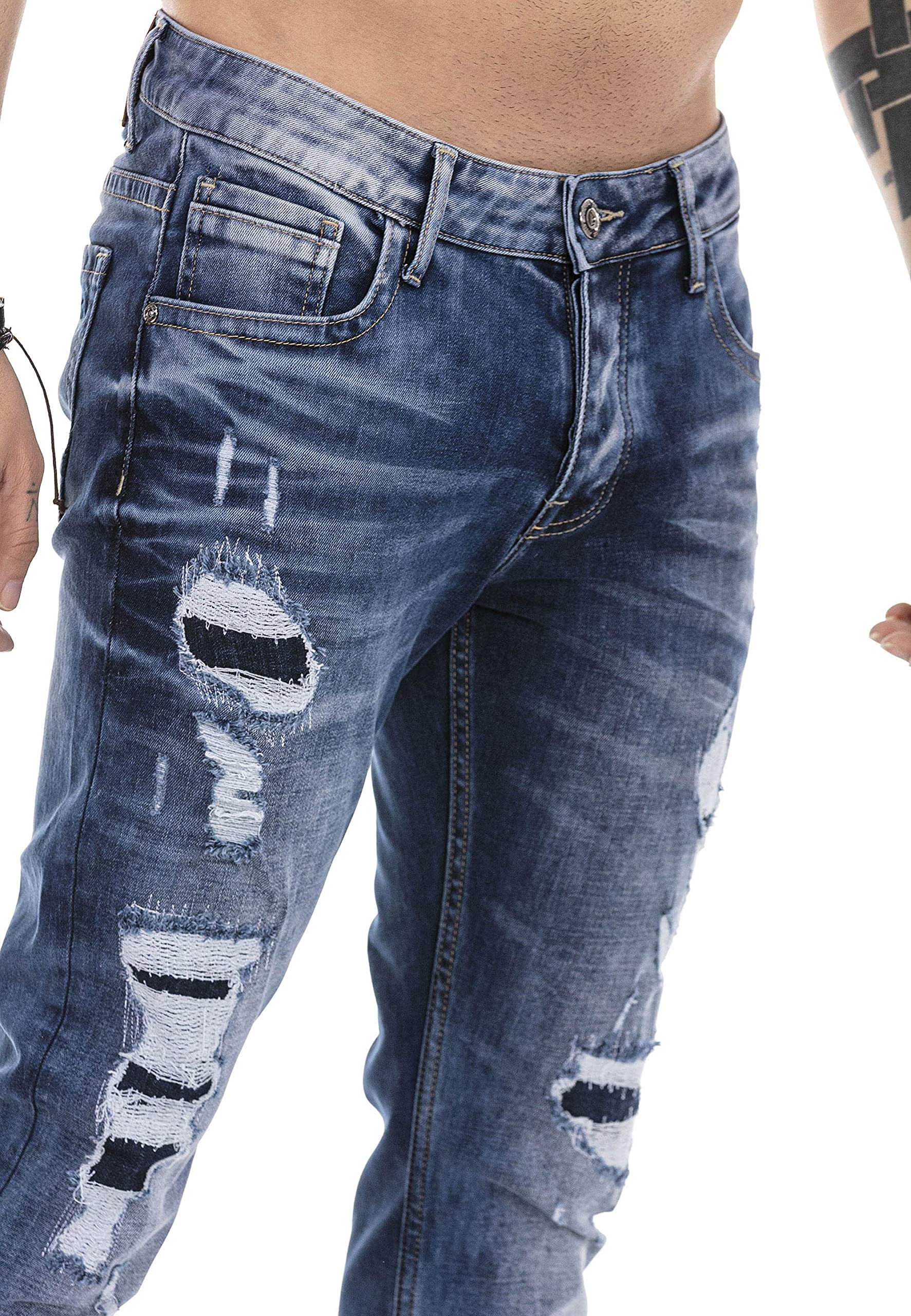 redbridge-used-look-destroyed-jeans-herren-31w-34l image 3