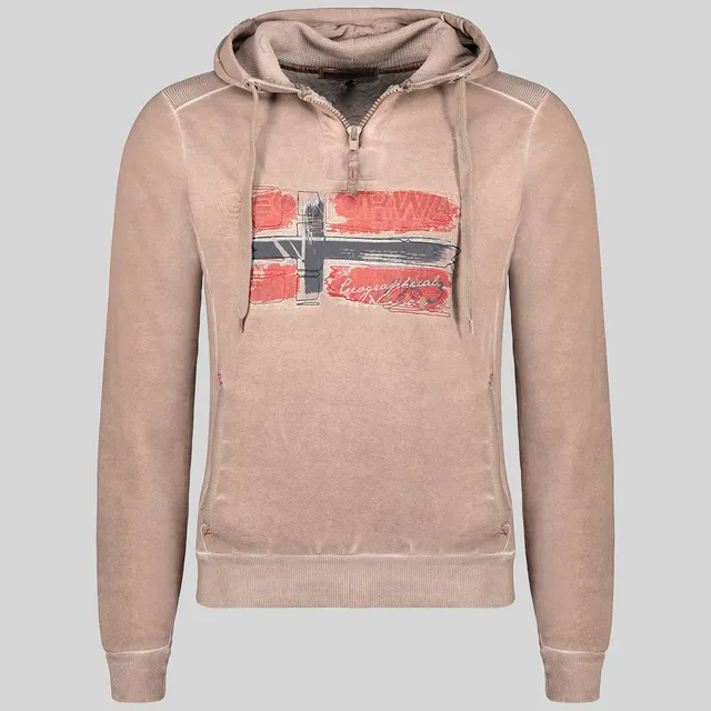 geographical-norway-gacardi-hoodie-sweatshirt-marine-kapuze image 1