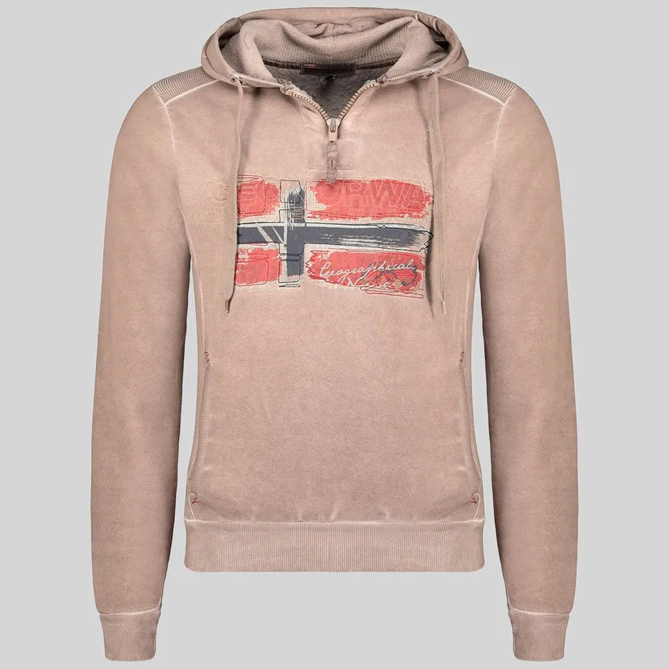 geographical-norway-gacardi-hoodie-sweatshirt-marine-kapuze image 1