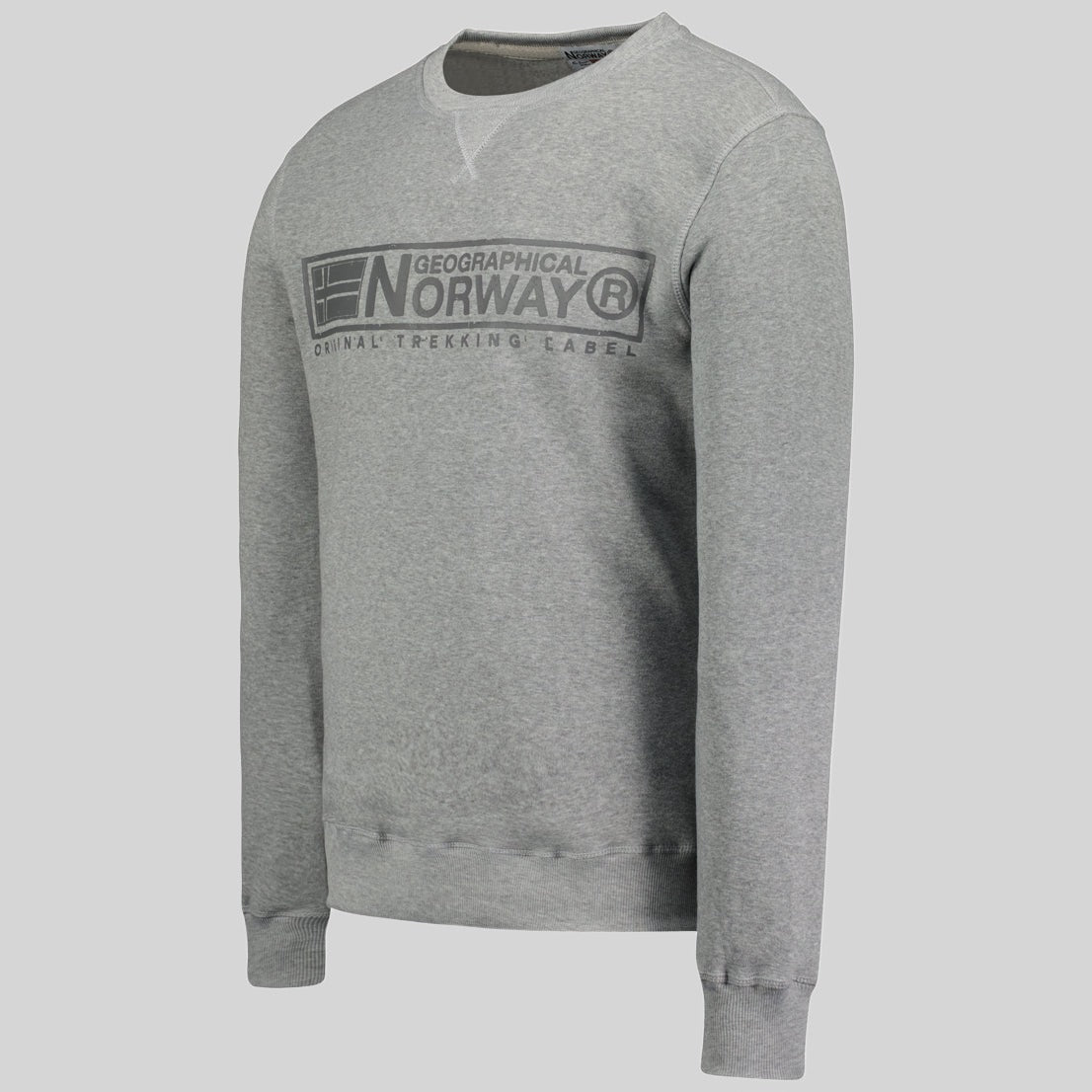 geographical-norway-gantoine-sweatshirt-herren-schwarz-l-mit-print image 4