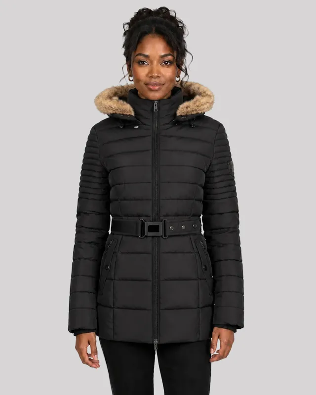 geographical-norway-bellena-damen-parka-winter-schwarz image 1